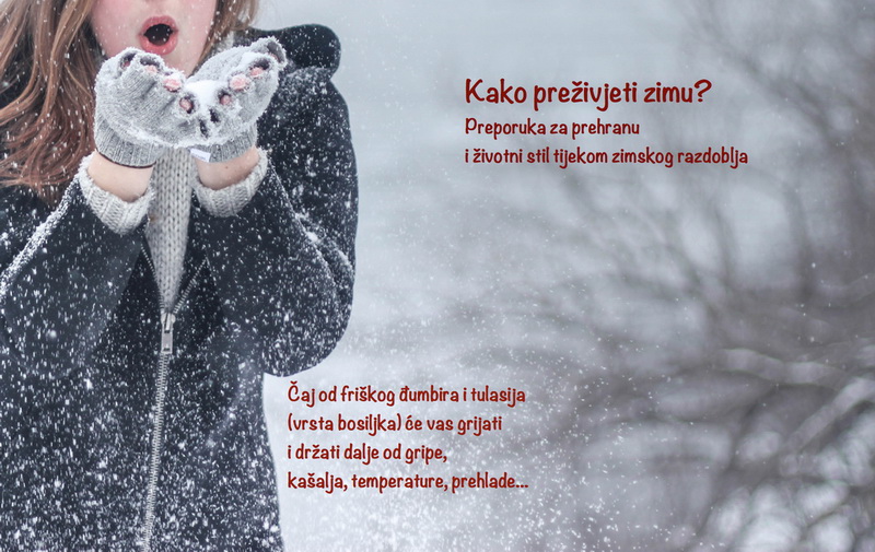 Preporuka za prehranu  i životni stil tijekom zimskog razdoblja 